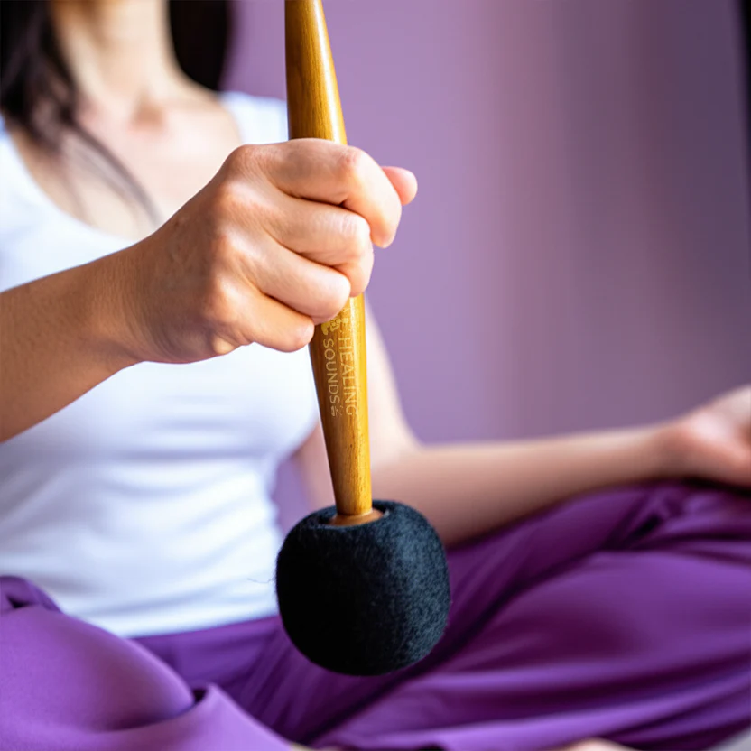 22 Inch Chinese Gong with Beater - Rich Resonance - Image 5