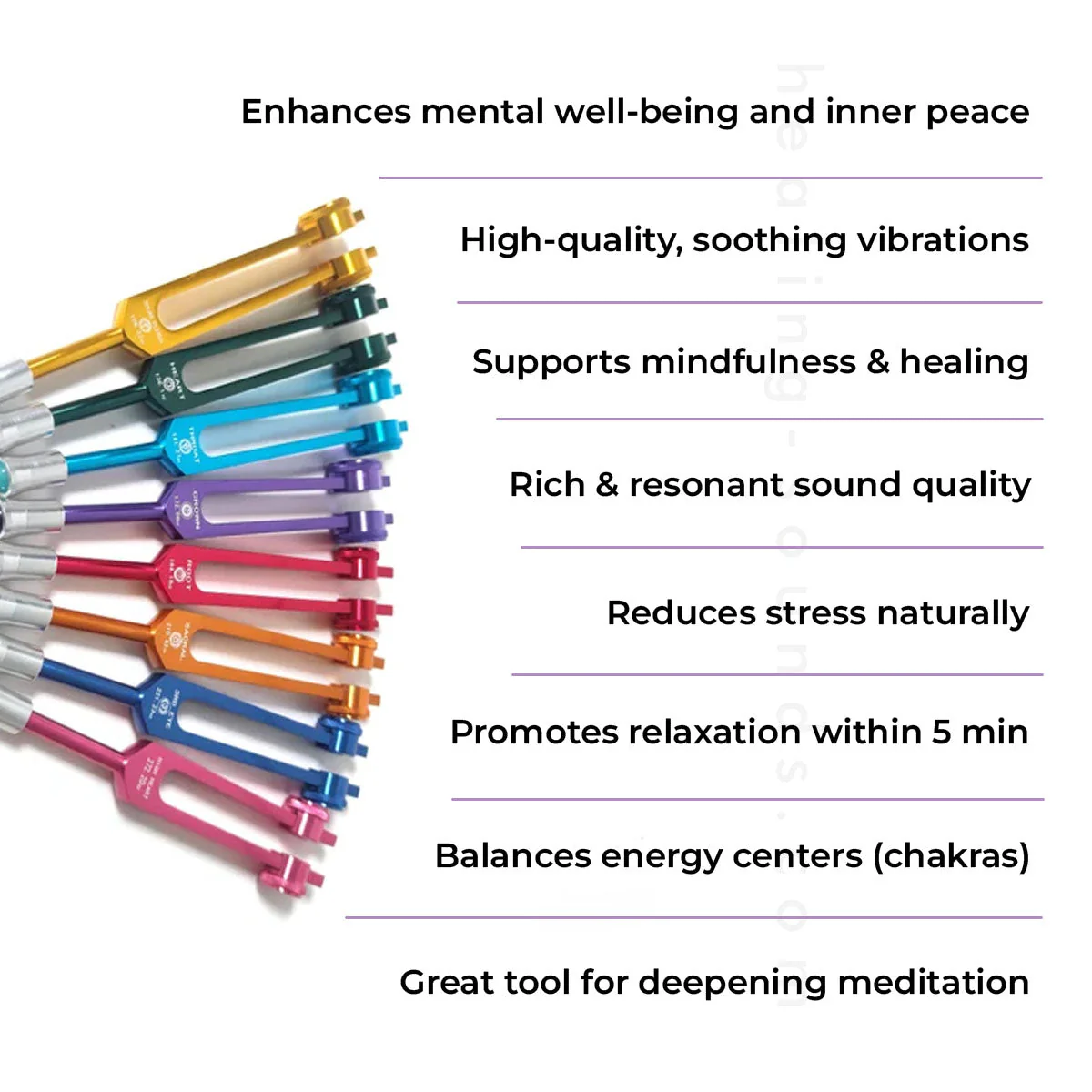 528 Hz Solfeggio Tuning Fork - Chakra Weighted Resonance - Image 12